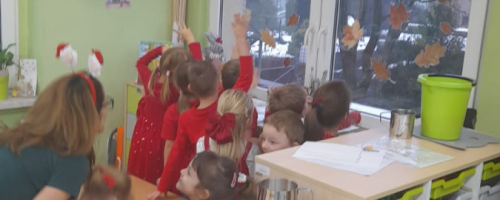 Mikołaj w "Zajączkach"