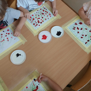  07.05 "Biedronki na łące"